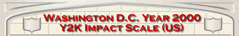 Washington D.C. Year 2000 Y2K Impact Scale (US)